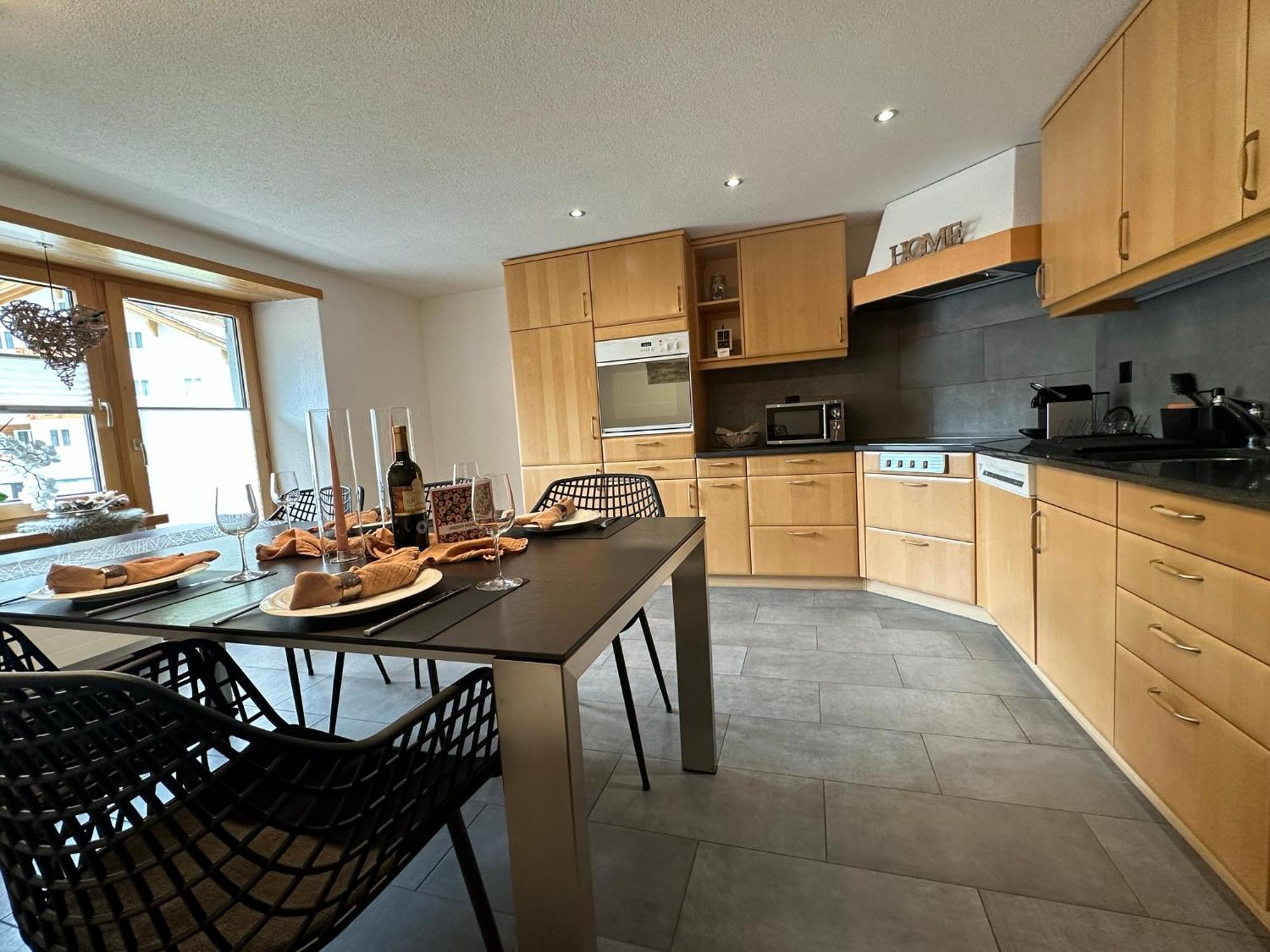 Apartment Bergfreude Saas-Grund Dış mekan fotoğraf